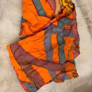 Hermès pure silk scarf /twilly